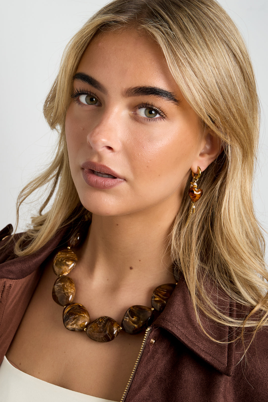 Acryl Perlen Halsketten Perlen Casual Täglich Einfache Serie frauen schmuck