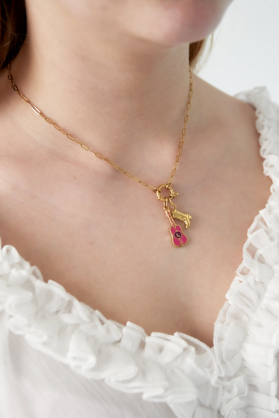 Gitarre DIY Halskette