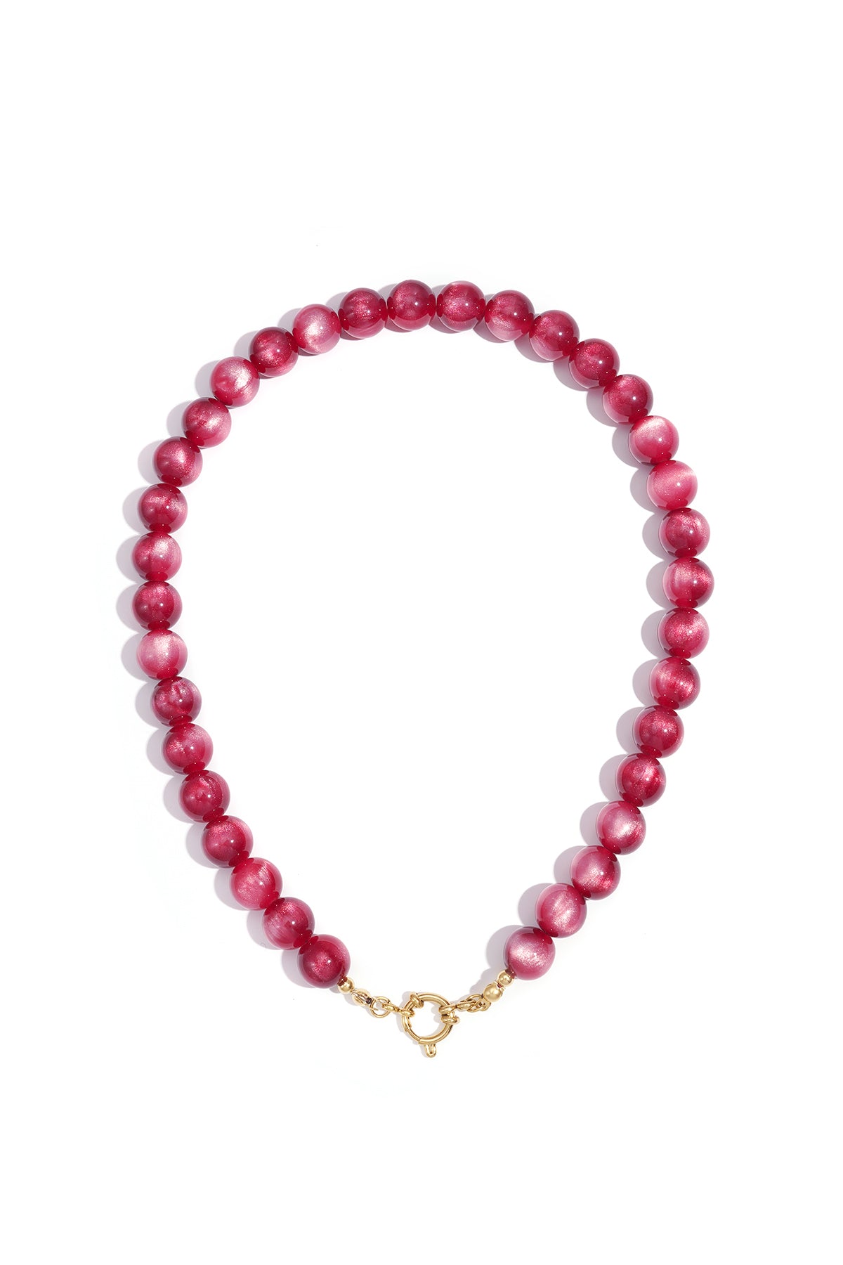 Perlenkette mit verblasstem Design - 12mm