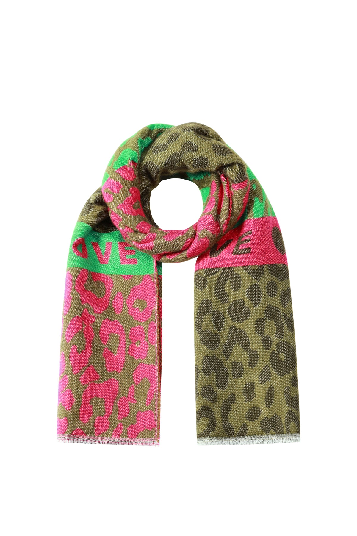 Winterschals Leopardenmuster Lässig Acryl Tägliche Accessoires
