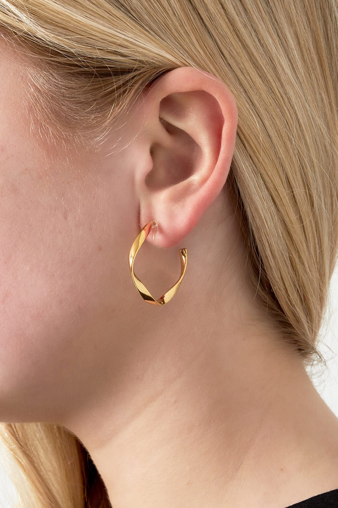 Große gebogene Ohrclips