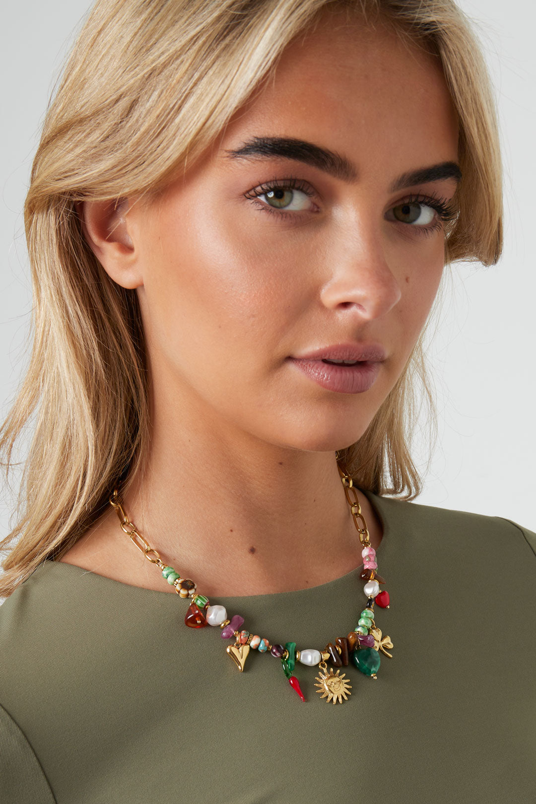 Perlenketten Herz Sonne Perlen Casual Täglich Ethnische Serie Damenschmuck