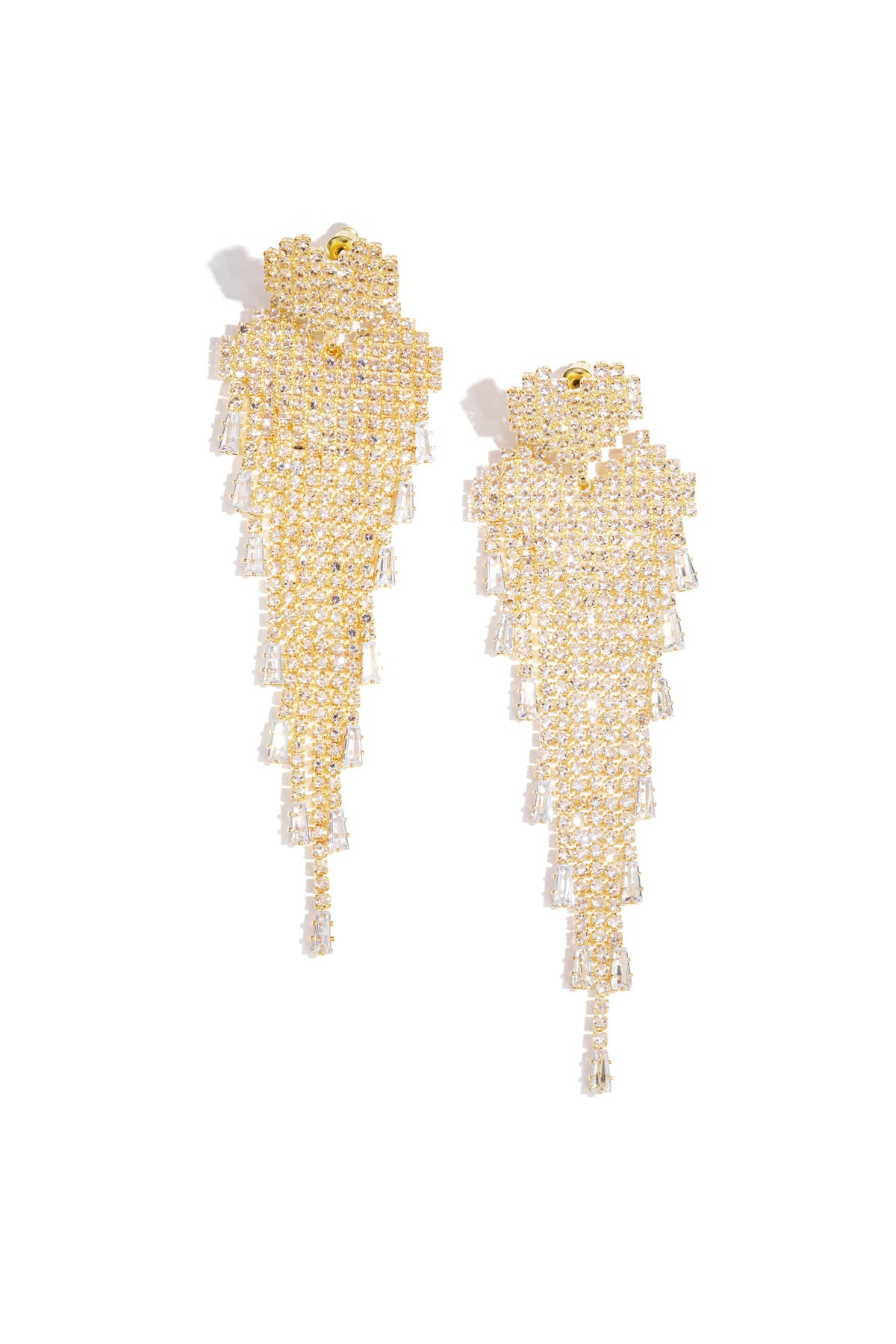 Kupfer-Ohrhänger Herz Casual Daily Simple Series Damenschmuck