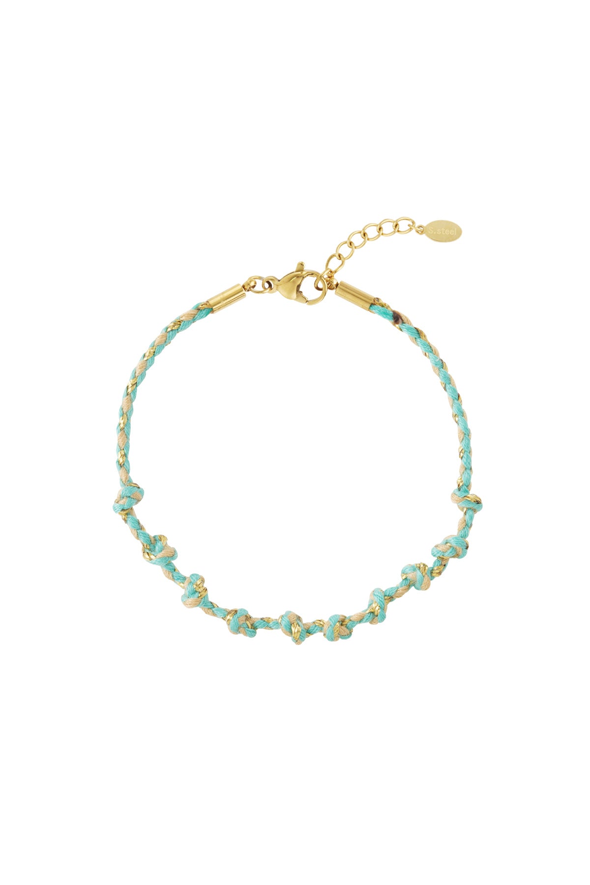 Baumwollkettenarmbänder gemischte Farben Täglich Täglich