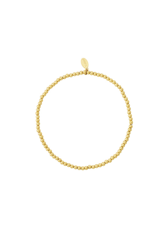 Armbänder aus massiven Perlen - 2,5 mm