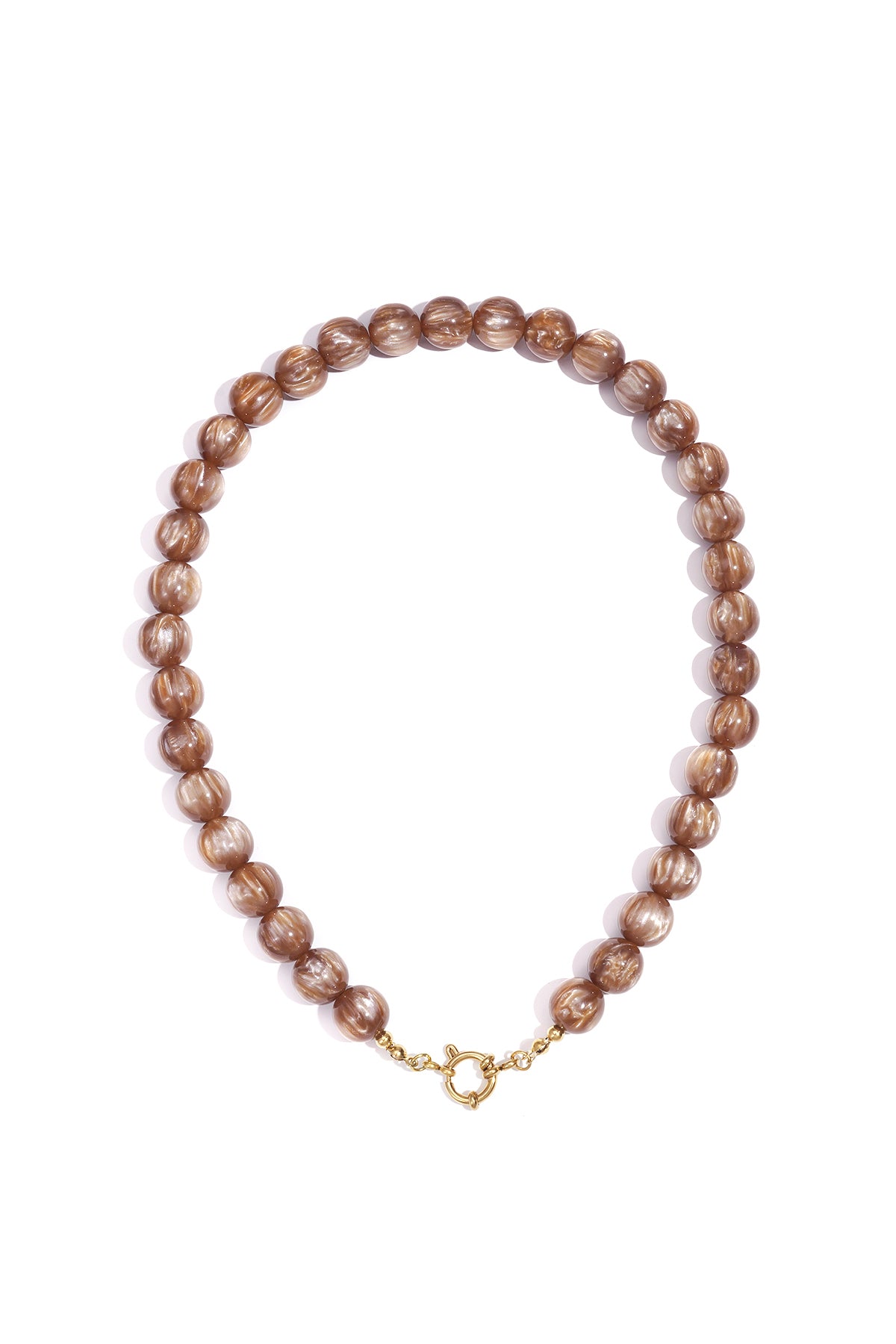 Perlenkette mit verblasstem Design - 12mm