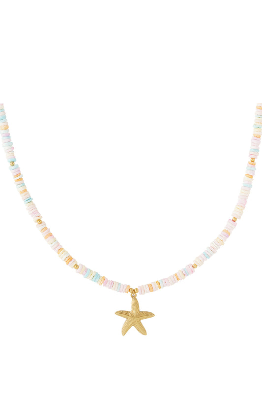 Große Seestern-Halskette
