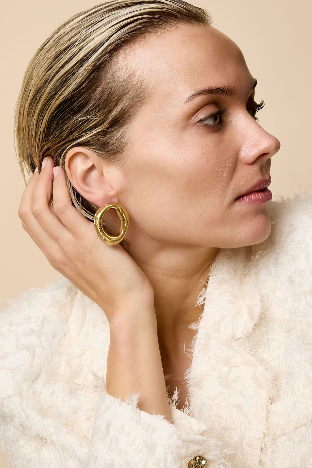 Ohrstecker unregelmäßige Form Casual Daily Simple Series Damenschmuck