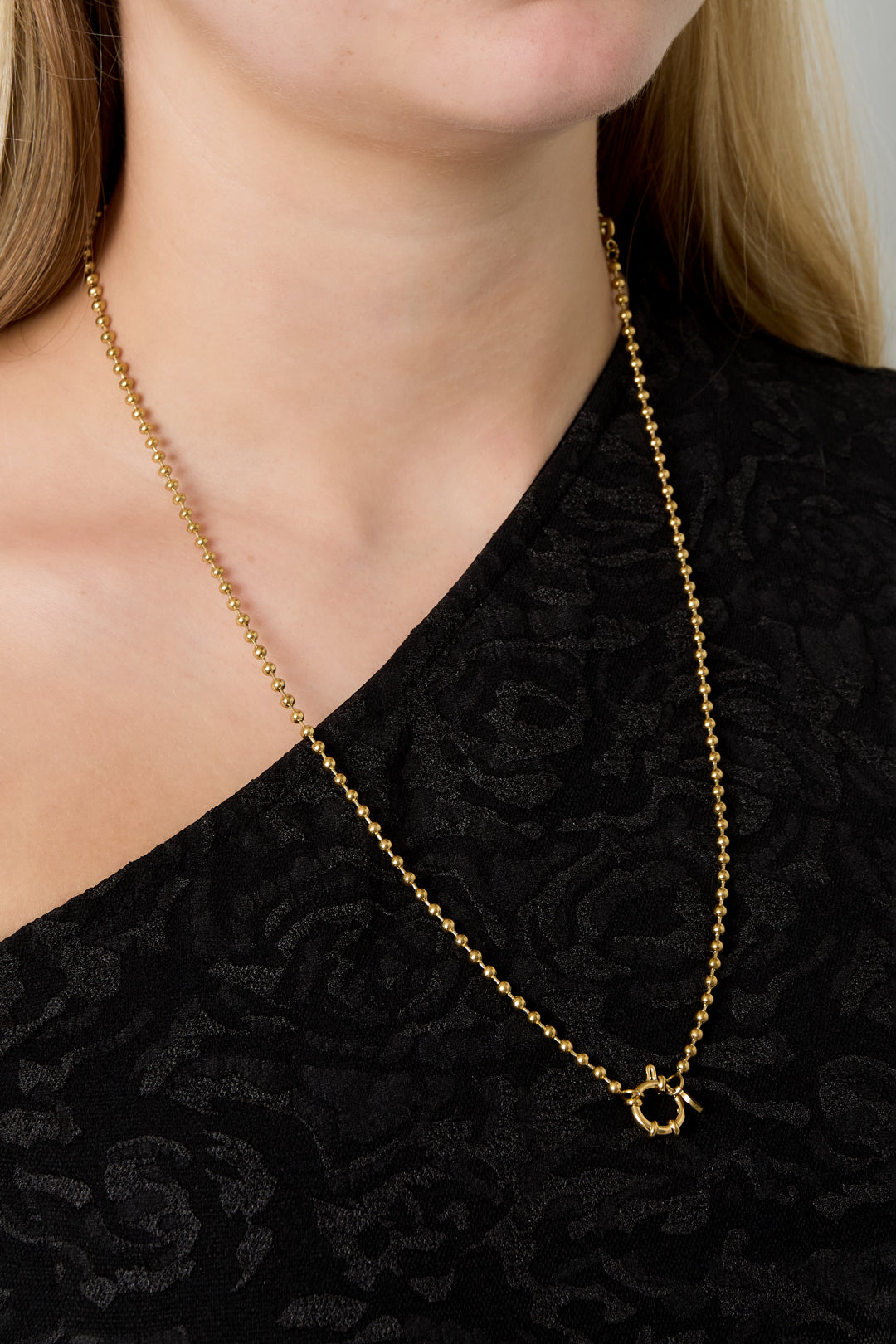 Edelstahlkette Halsketten Geometrisch Lässig Täglich Einfach Serie Damenschmuck