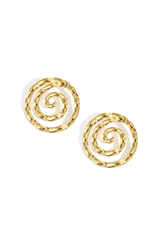 Edelstahl Ohrstecker Linien Casual Daily Simple Serie Damenschmuck